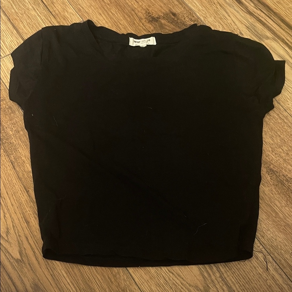 Heart & Hips Black Short Sleeve Tee (Bin T)
